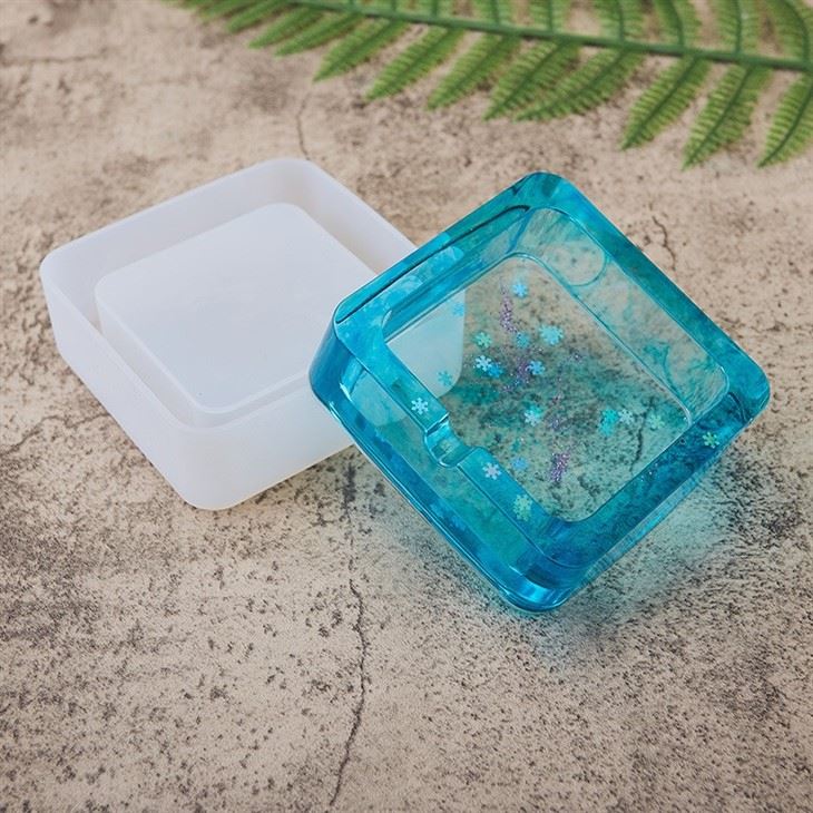 Ashtray Shape Silicone Resin Mold price