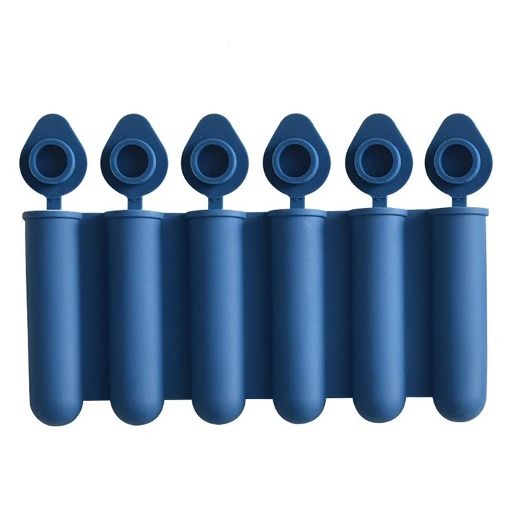 silicone popsicle mold blue