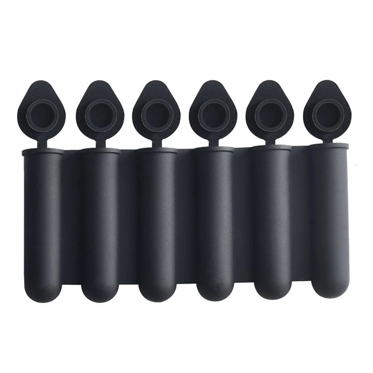 silicone popsicle mold black