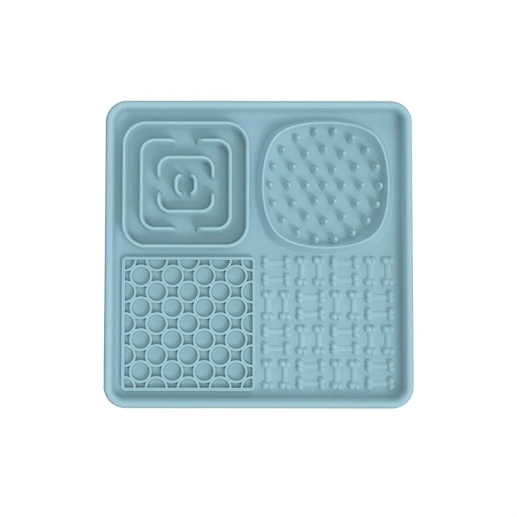 lick mat blue